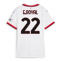 Maglie da calcio AC Milan Emerson Royal #22 Seconda Maglia Femminile 2024-25 Manica Corta